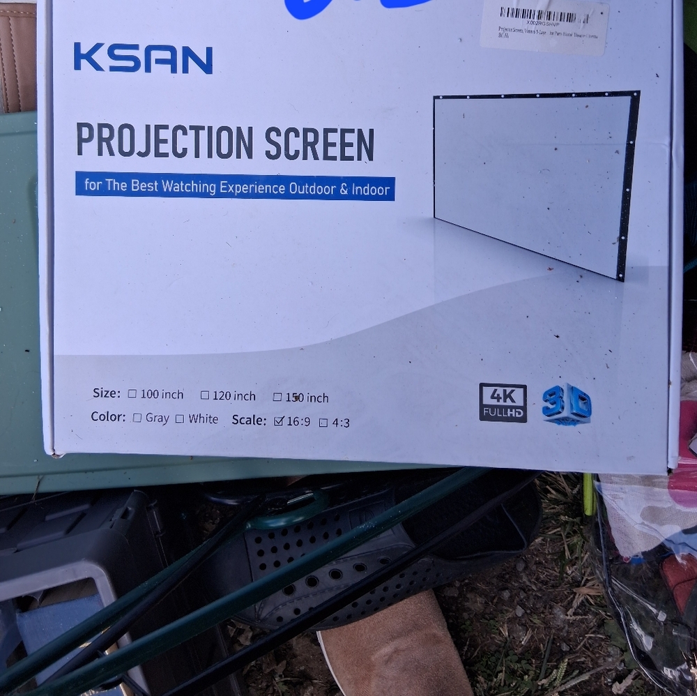 White Projection Screen